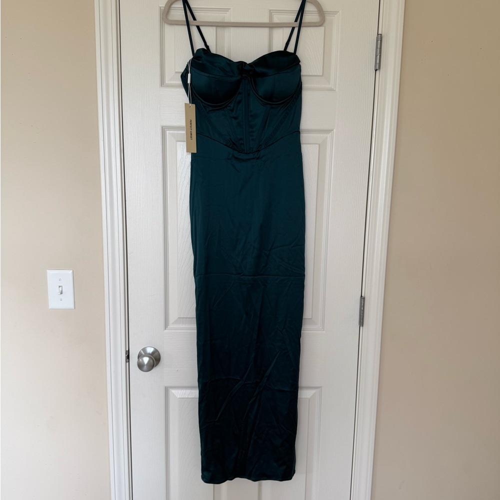 Perfect Corset NYC Elegant Blue Dress